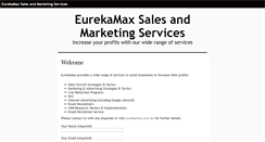 Desktop Screenshot of eurekamax.com