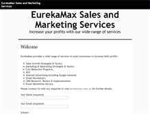 Tablet Screenshot of eurekamax.com